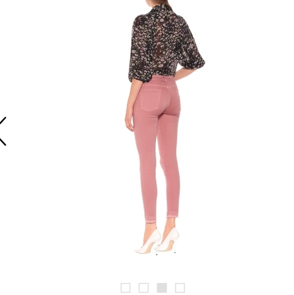 7 For All Mankind dusty rose jeans, Size 27 - Picture 3 of 6